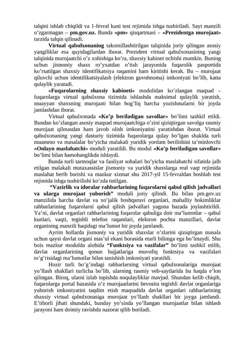 Yangi O‘zbekistonda xalqchil va insonparvar davlat qurishning ijtimoiy-siyosiy ahamiyati 2
