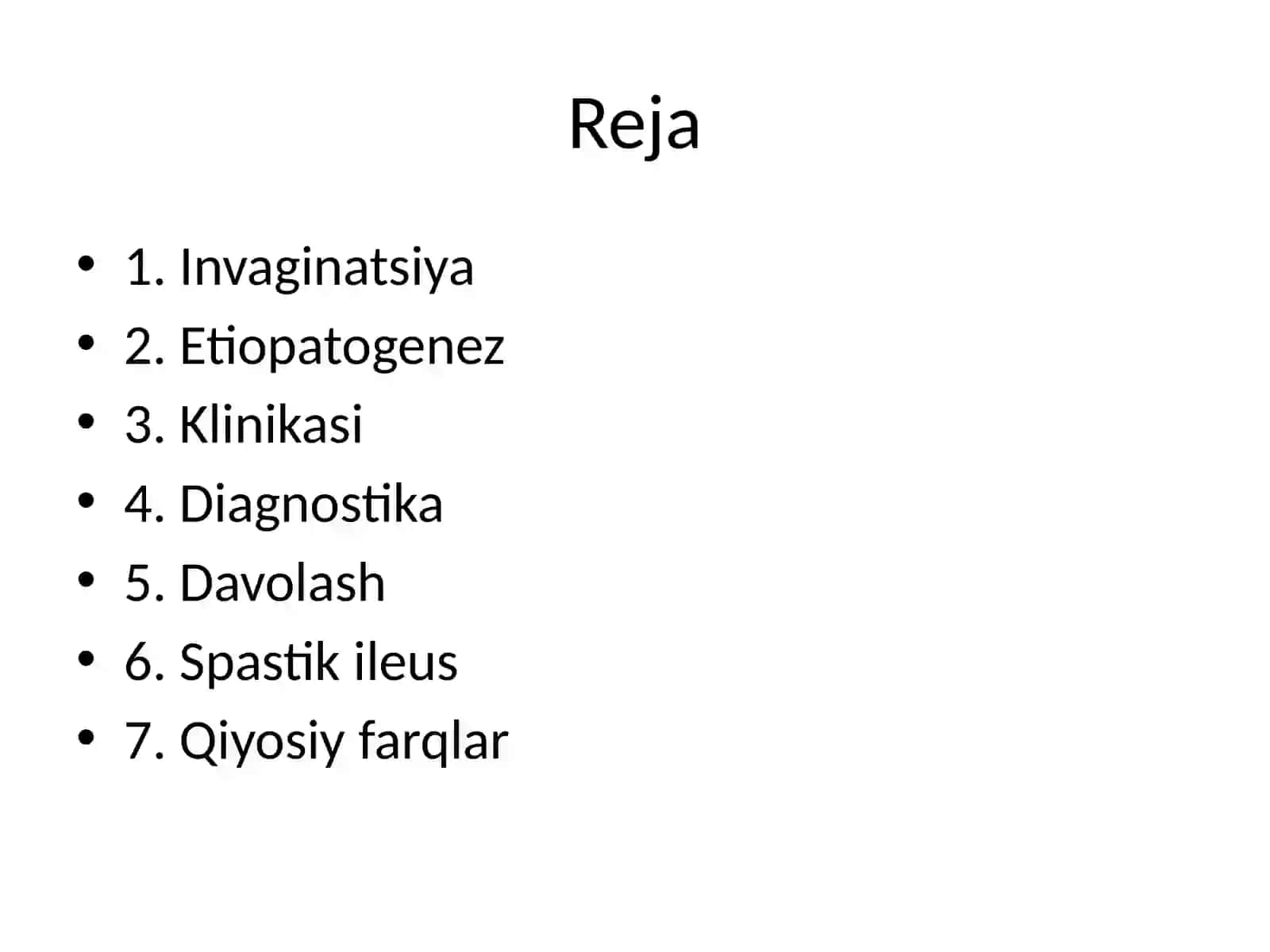Ichak invaginatsiyasi va spastika 2