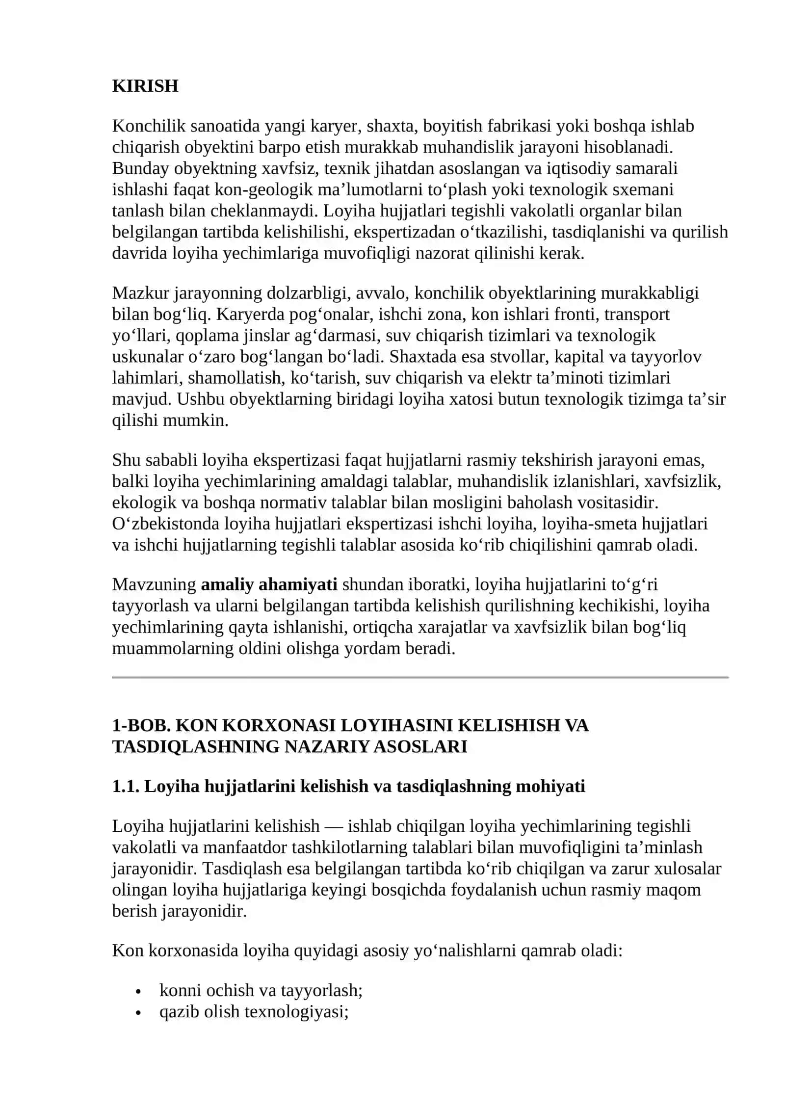 LOYIHANI TEGISHLI ORGANLAR BILAN KELISHISH, EKSPERTIZA, TASDIQLASH TARTIBI, MUALLIFLIK NAZORATI 2