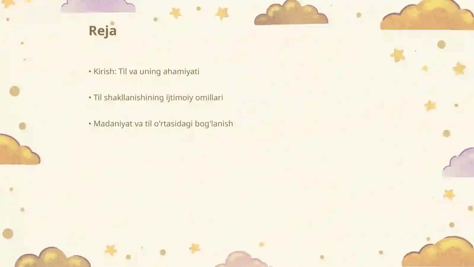 Tilning shakllanishi va rivojlanishi 2