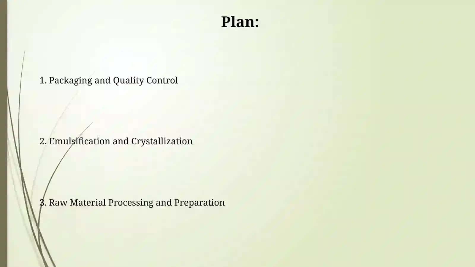 Margarine praduction technology 2