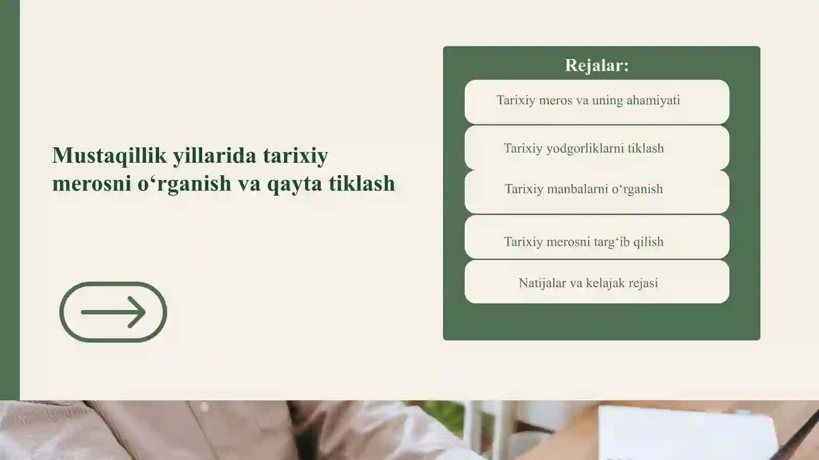 Mustaqillik yillarida tarixiy merosni o‘rganish va qayta tiklash 2