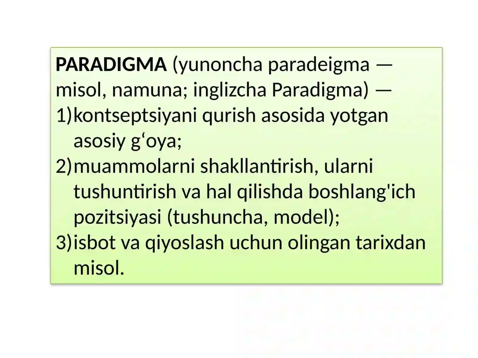 Psixologiyadagi eksperimental paradigma 2
