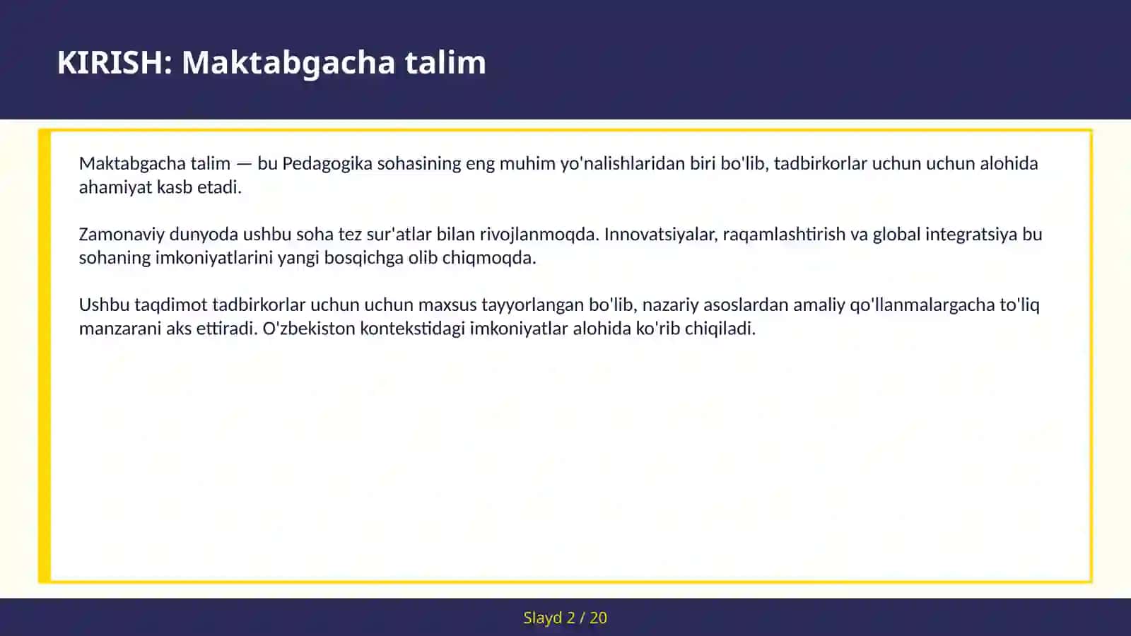 Maktabgacha talim 2