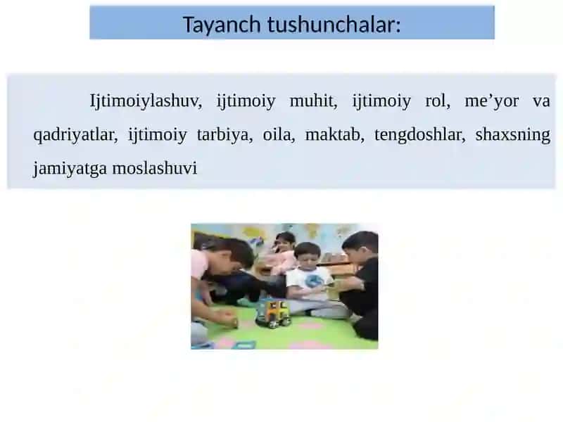 Ijtimoiylashuv tushunchasi jarayoni, vositalari 2