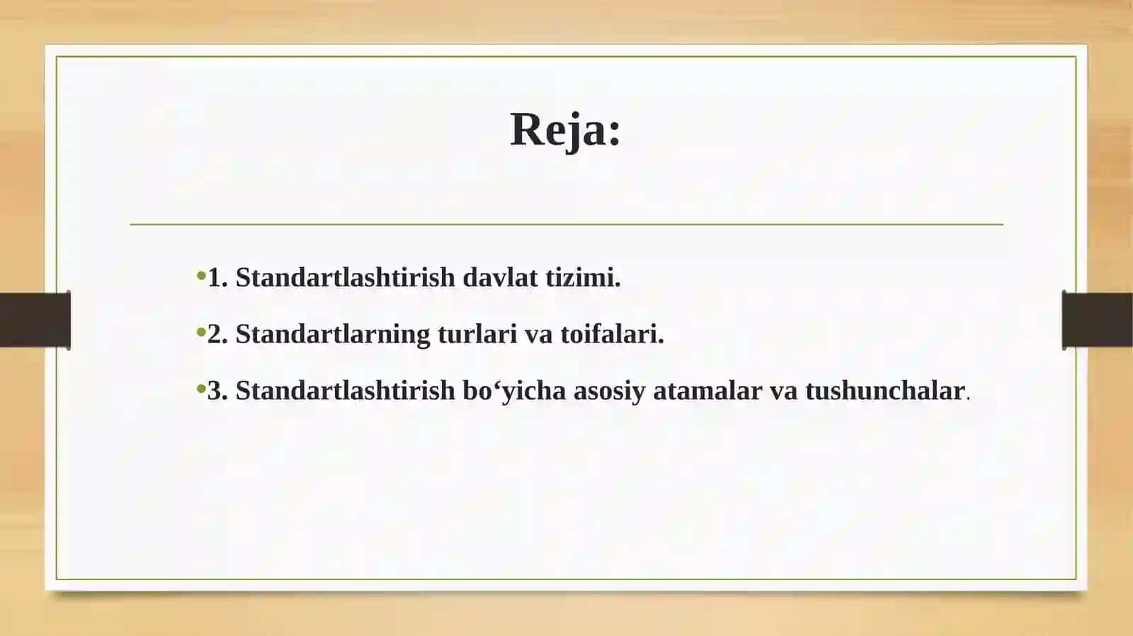 Stаndаrtlаshtirish Dаvlаt tizimi 2