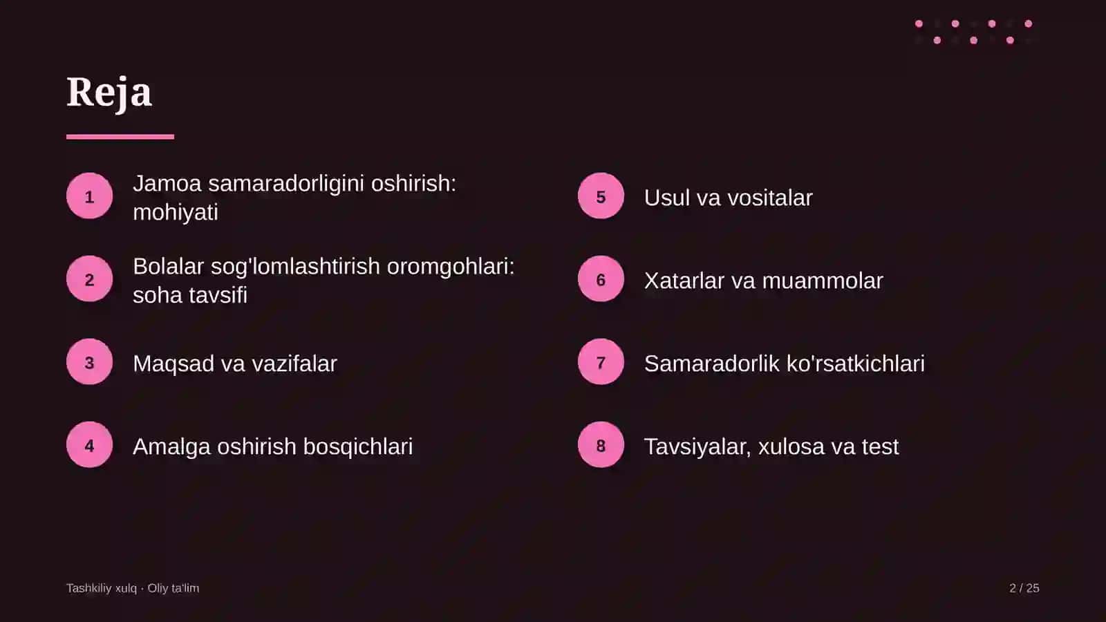Bolalar sog'lomlashtirish oromgohlari 2