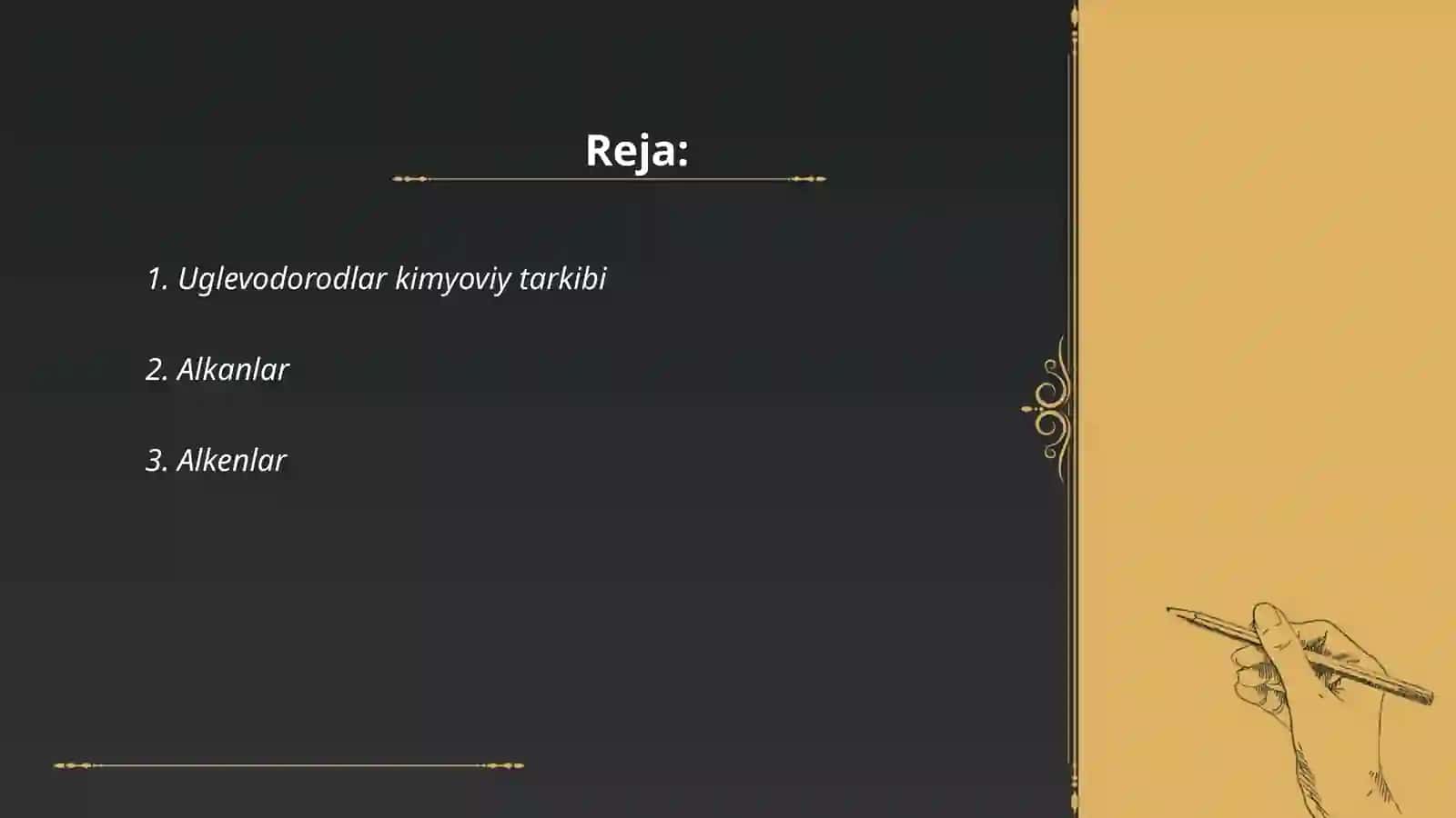 Uglevodorodlarning bir va kup hosilalari 2