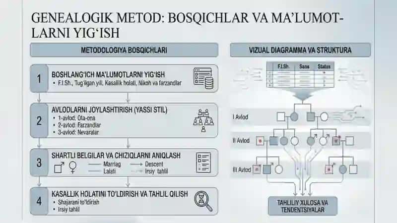Odam genetikasi genealogik metod va irsiy kasalliklar tahlili 2