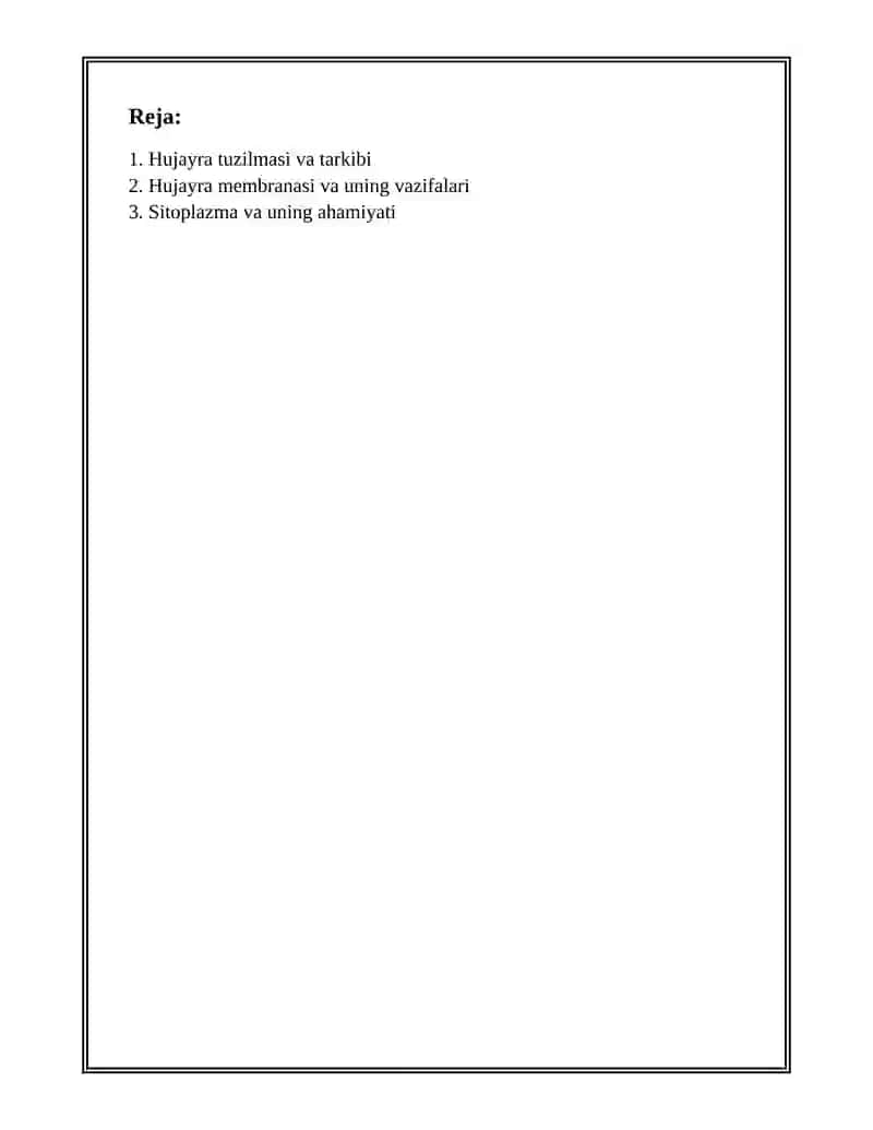 Hujayra va hujayralardan tashqari matriks orasidagi munosabatlar 2