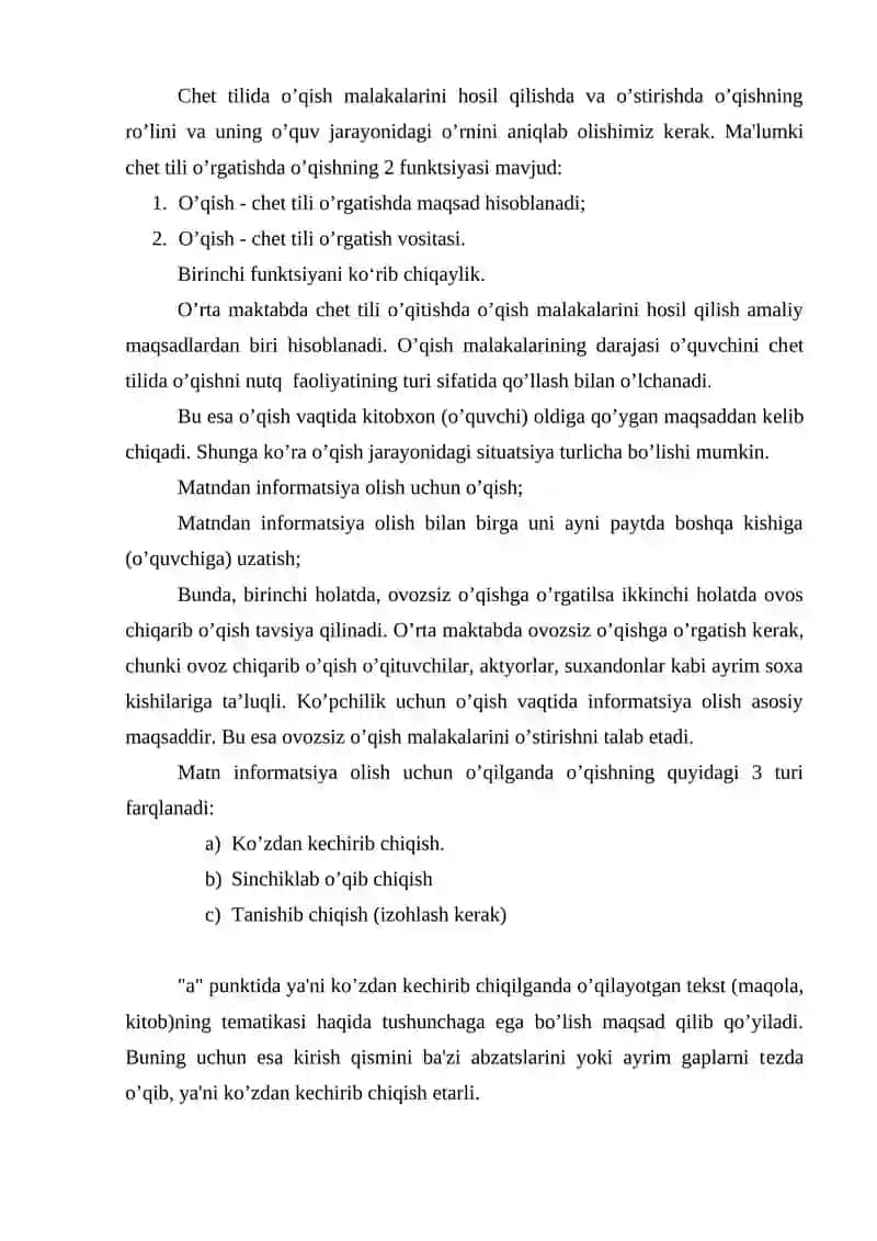 O’qishga o’rgatish 2