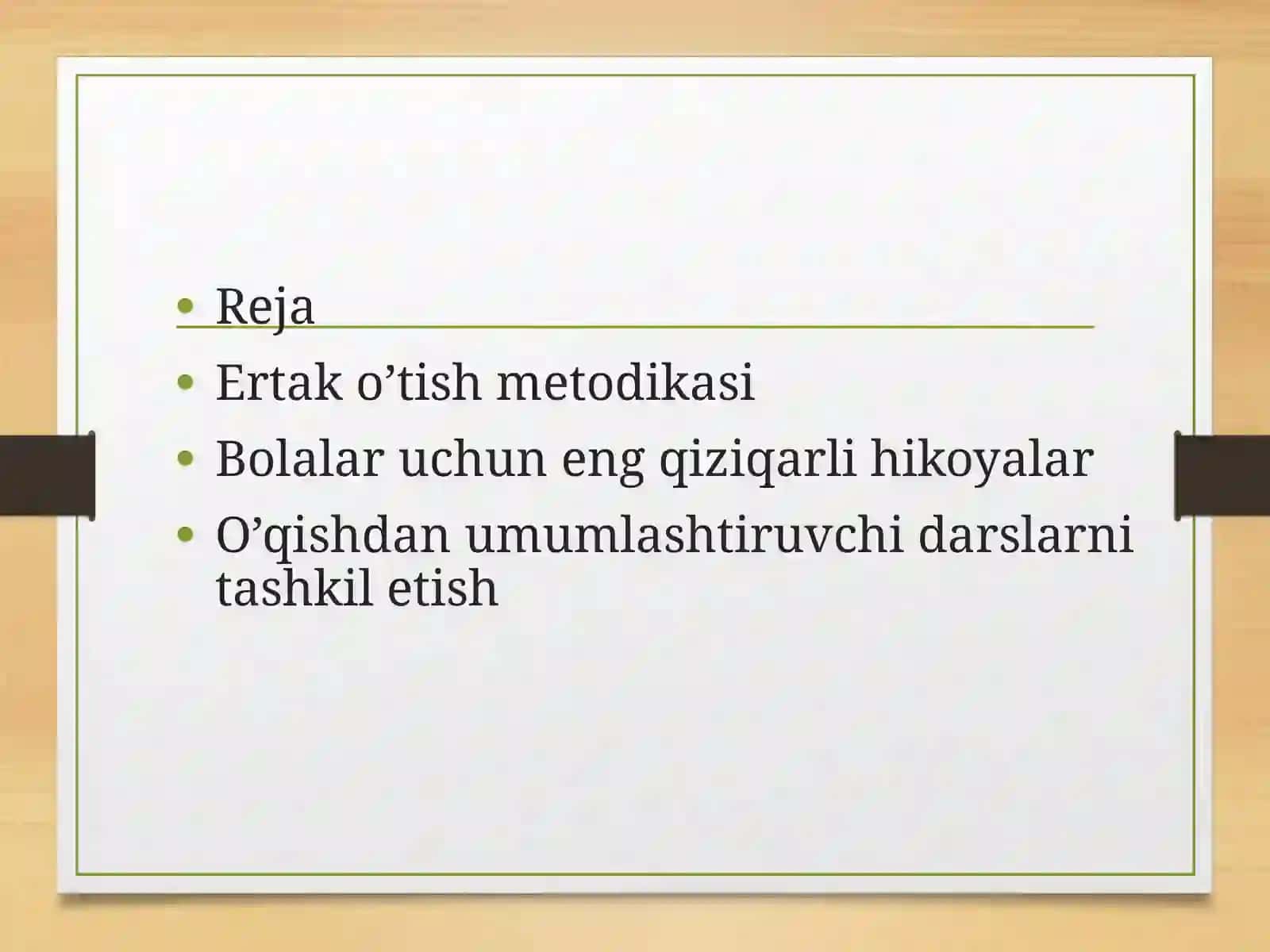 Ertakva hikoyao’qitish metodikasi.(2-sinf) 2