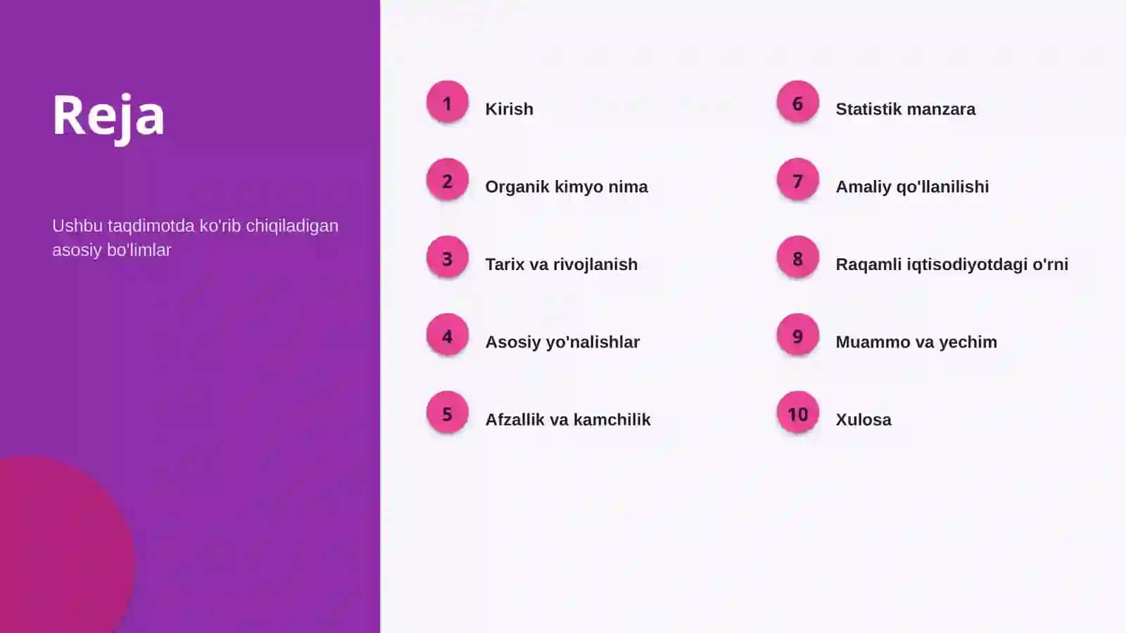 Organik kimyo 2