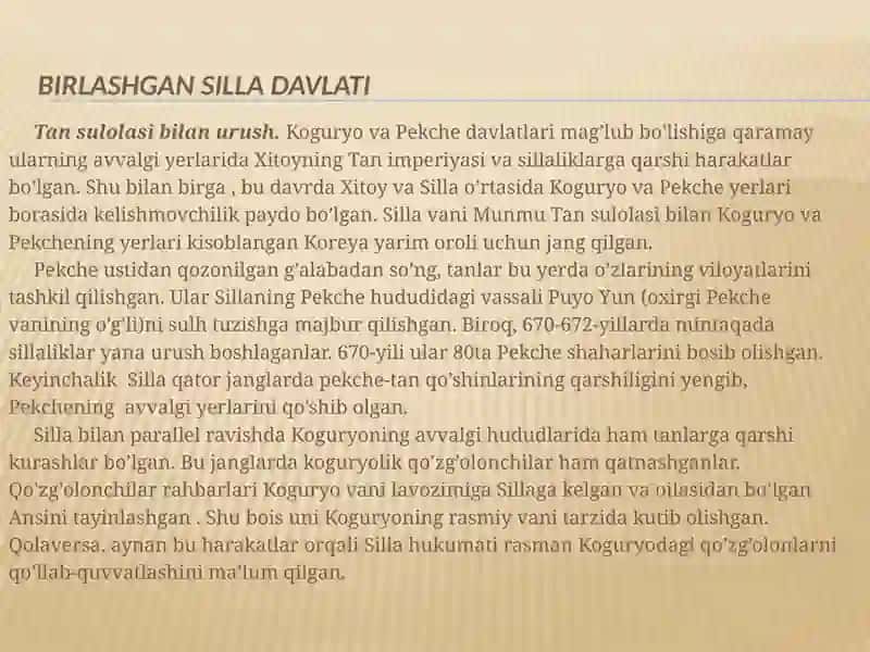 Samarqand Davlat Chet Tillar Institutlari Tarjimana Zariyasi Va Amaliyoti Fakulteti 104-Guruh Xonto'rayeva guli 2