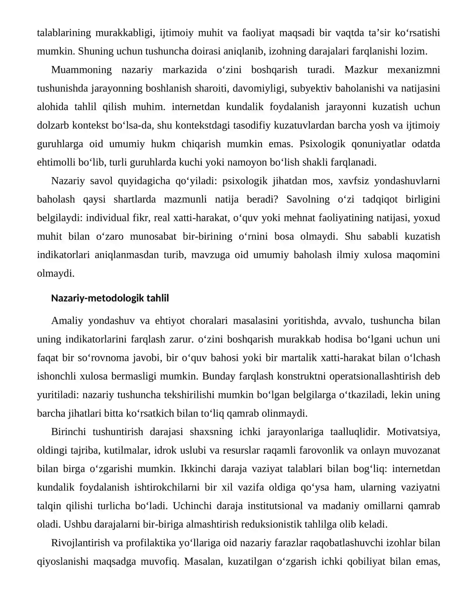Raqamli farovonlik va onlayn muvozanatning rivojlanish va profilaktika yo‘llari 2