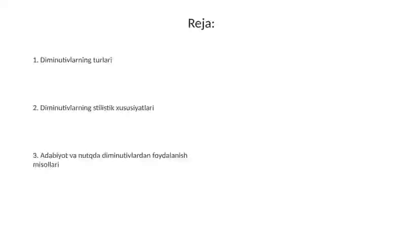 Diminutivlar 2