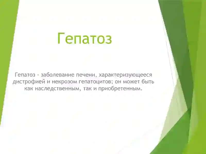 Гепатозы 2