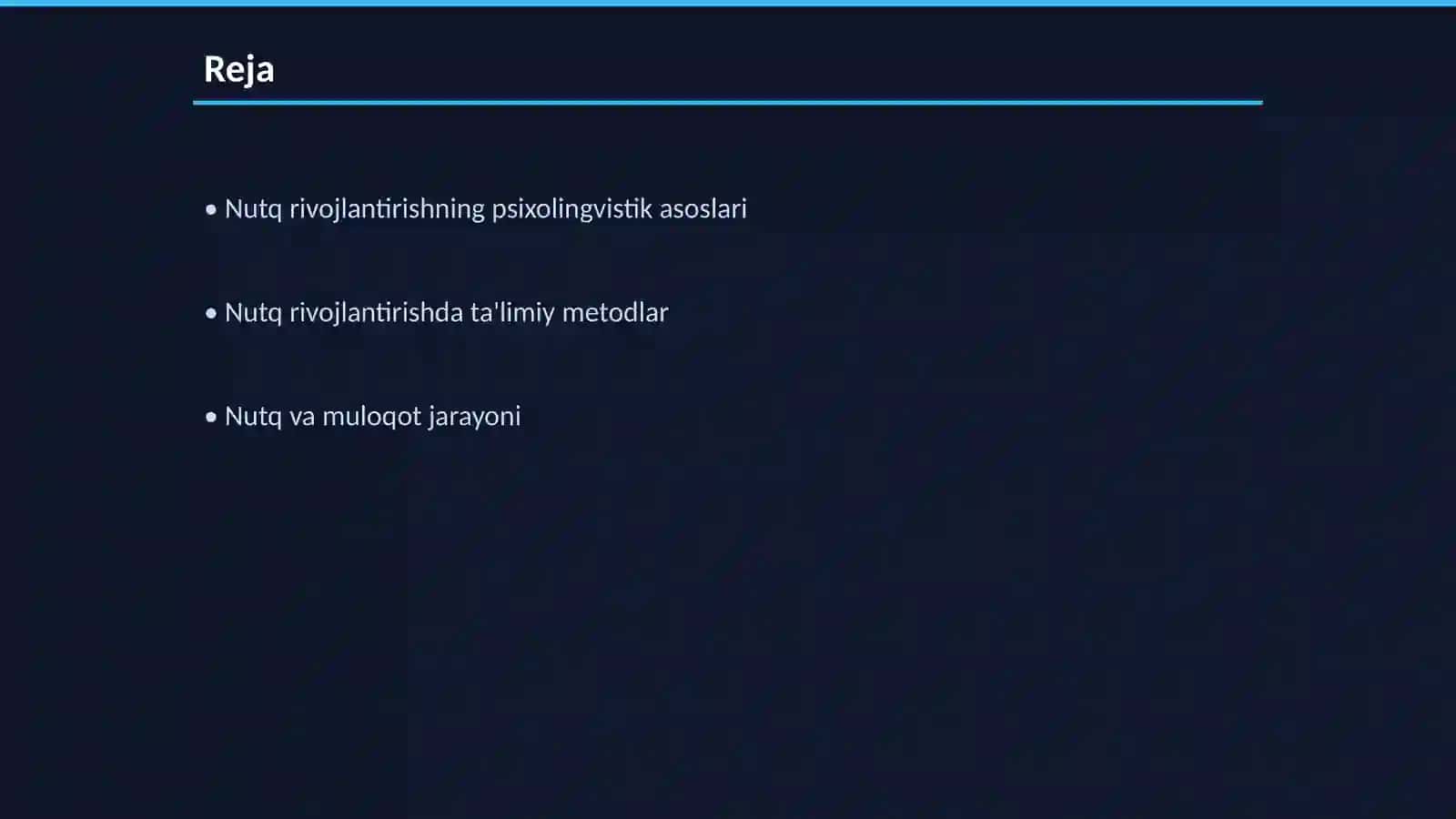 Nutq rivojlantirish psixolingvistik va ta'limiy asoslari 2