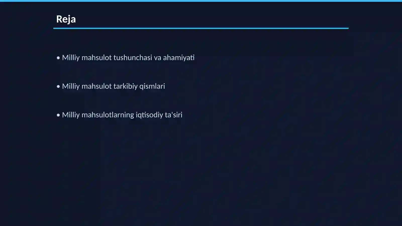 Milliy mahsulotning mazmuni, tarkibiy qismlari va harakat shakllari 2