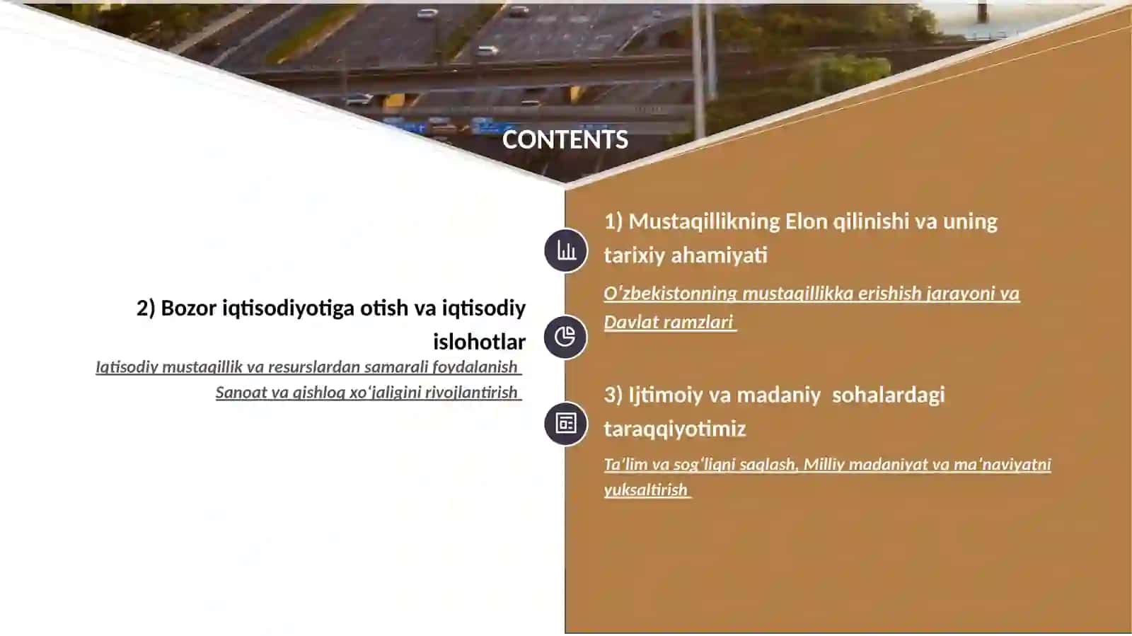 Oʻzbekistonning oziga xos istiqlol va taraqqiyot yoʻli 2