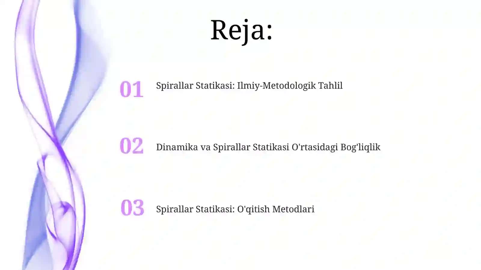 Spirallar Statikasi: Ilmiy-Metodologik Tahlil 2