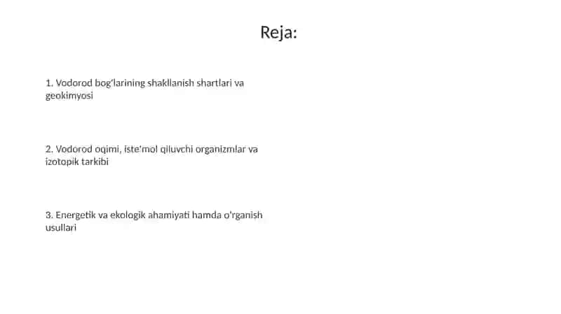 Vodorod bog‘i, uning hosil bo‘lish shartlari va ahamiyati 2