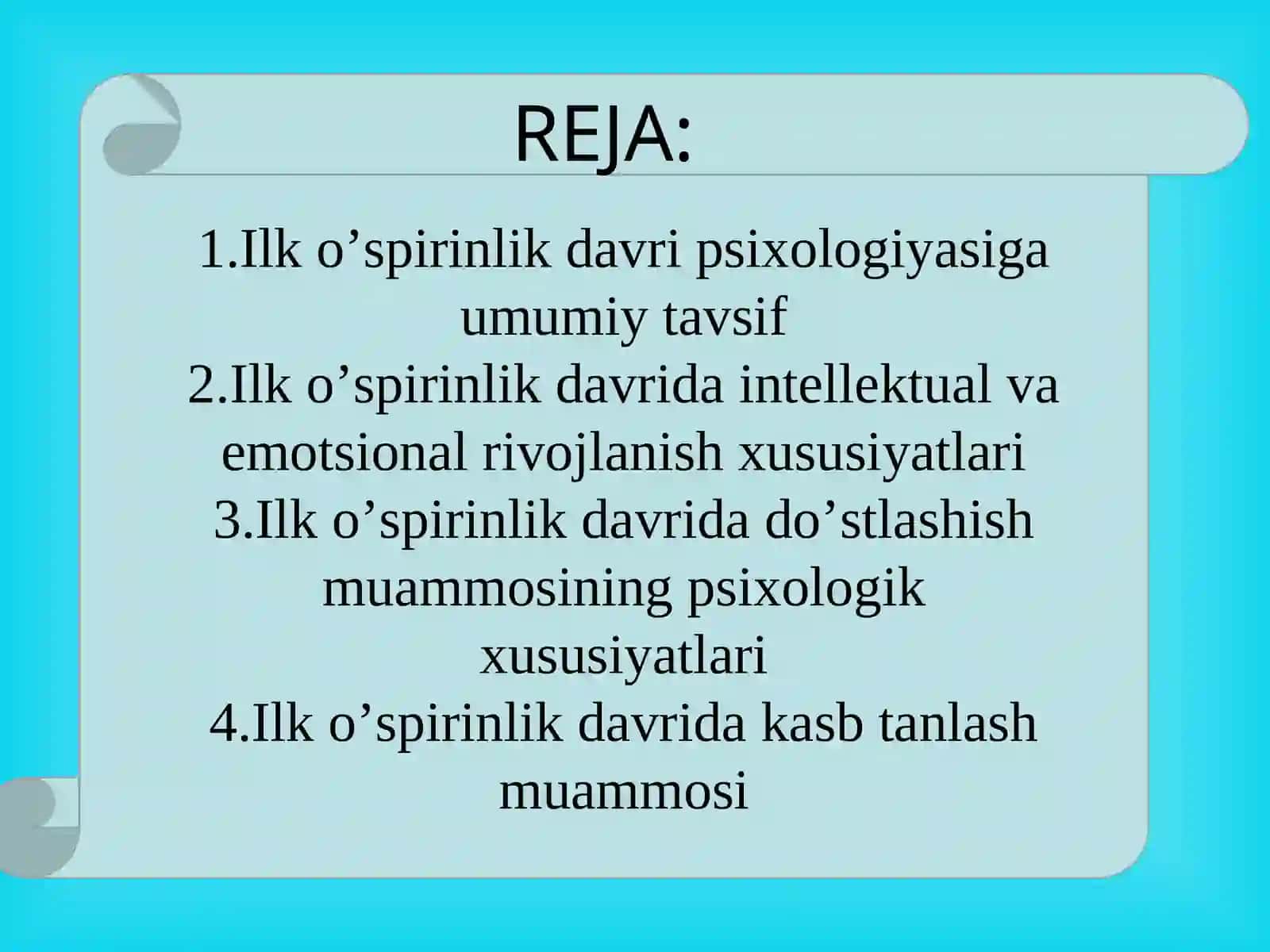 Ilk o’spirinlik yoshi davrida psixik rivojlanish xususiyatlari 2