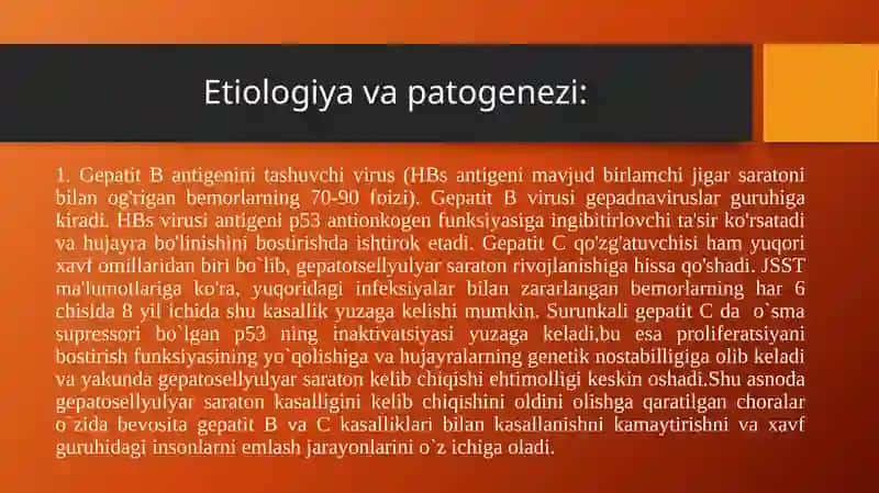Gepatobiliar joylashuvchi o’sma 2