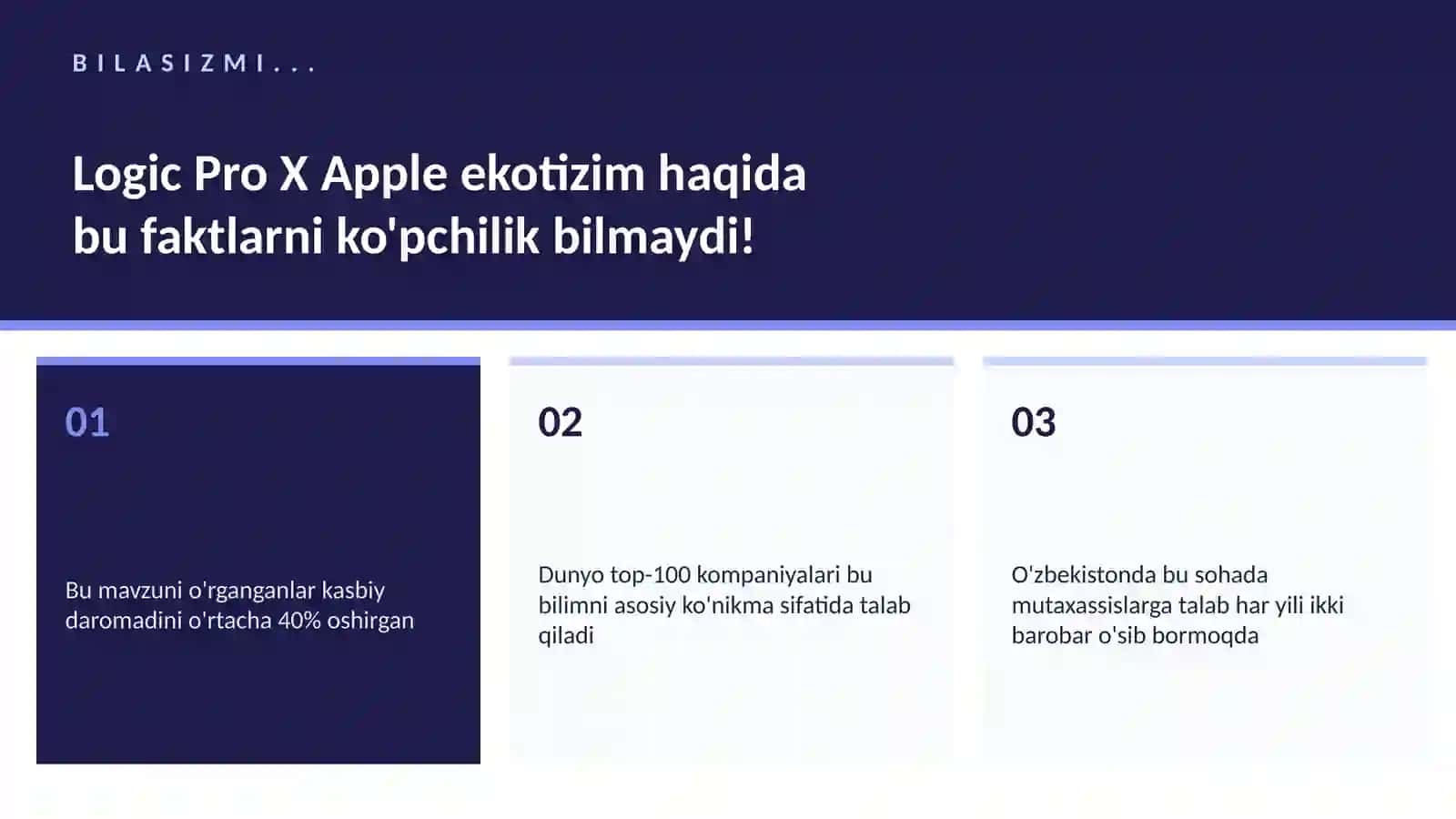 MUSIQA VA AUDIO TEXNOLOGIYALAR 2