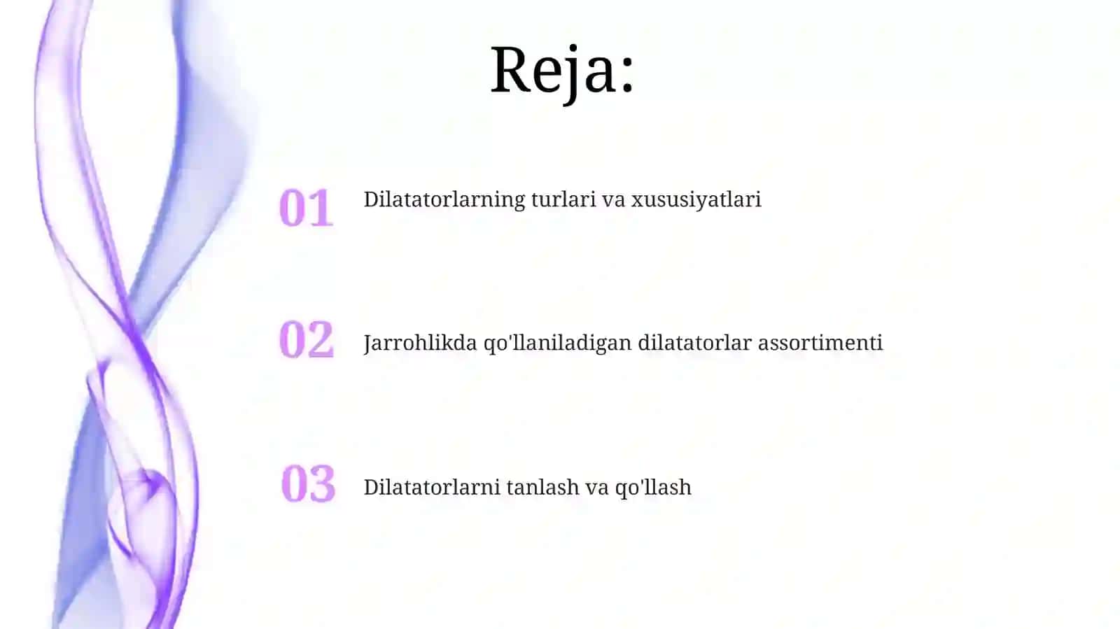Jarrohlikda ishlatiladigan kengaytiruvchi asboblar assortimenti 2