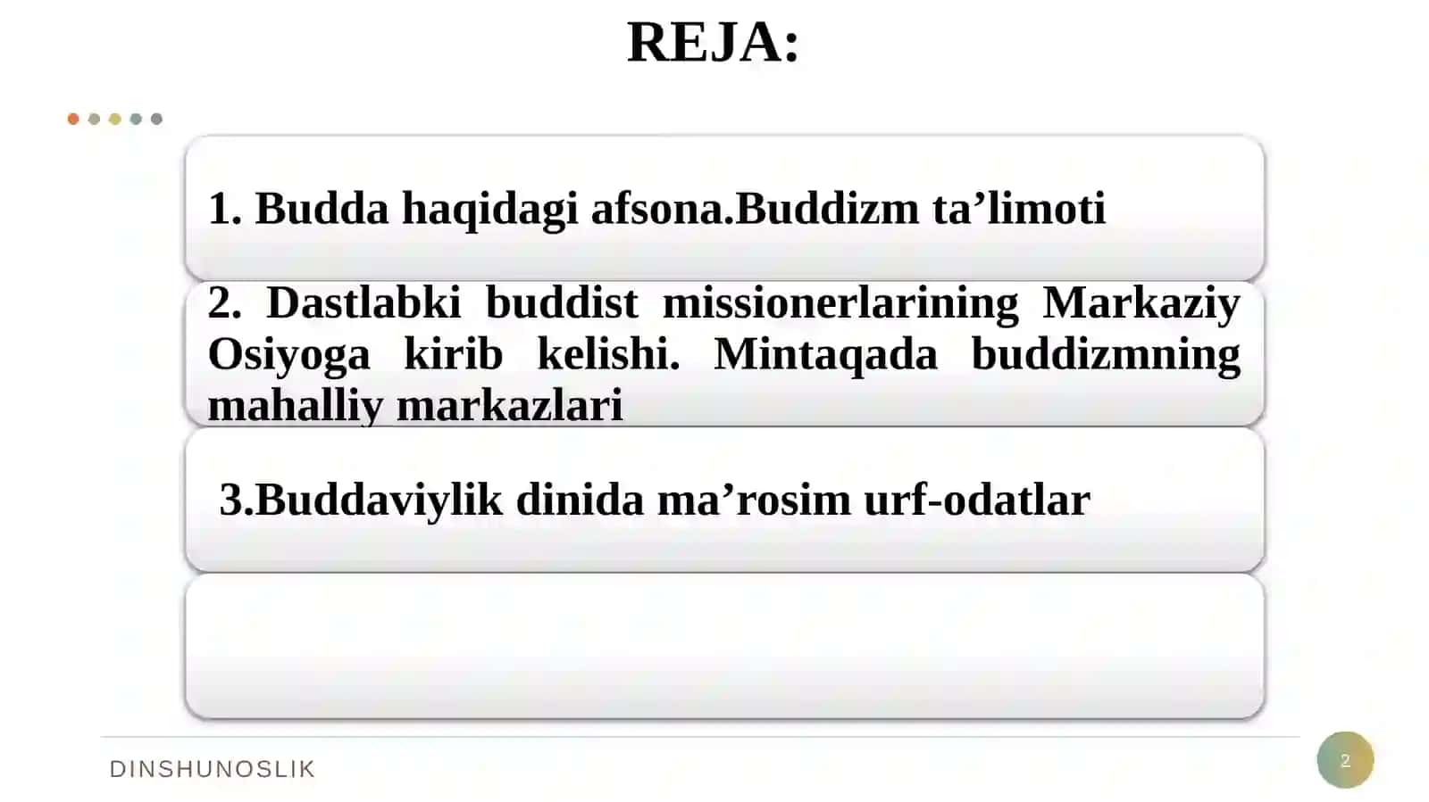 BUDDA HAQIDAGI AFSONA 2