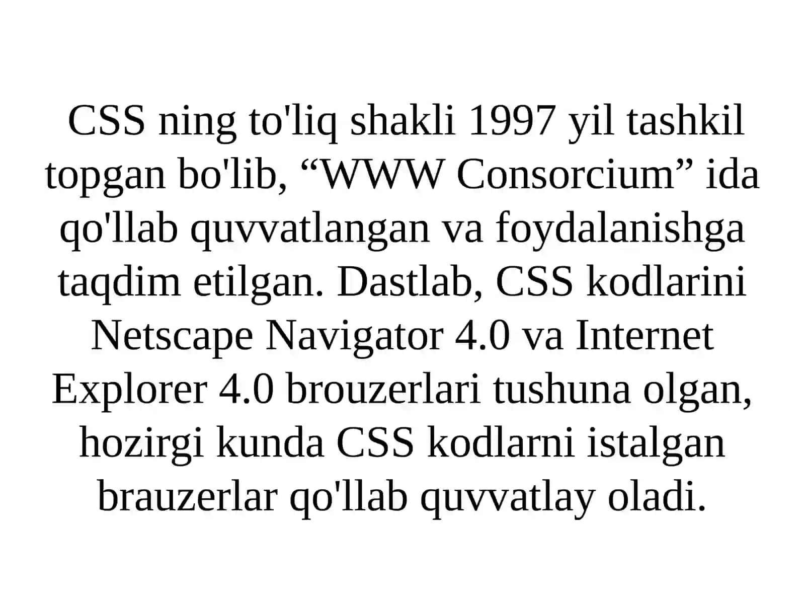 CSS технологияси 2