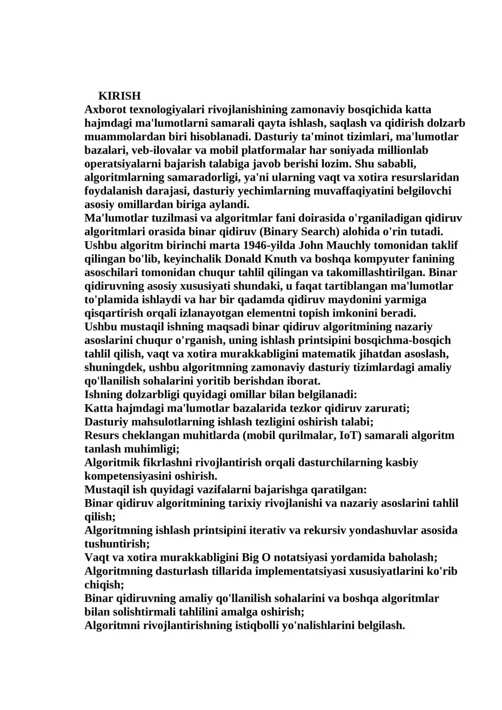binar qidiruv 2
