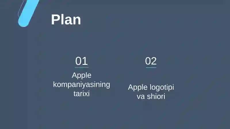 Apple kompaniyasining tarixi. 2