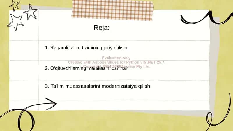 Oʻzbekiston Respublikasi rivojining yangi bosqichida taʼlim- tarbiya islohotlari 2