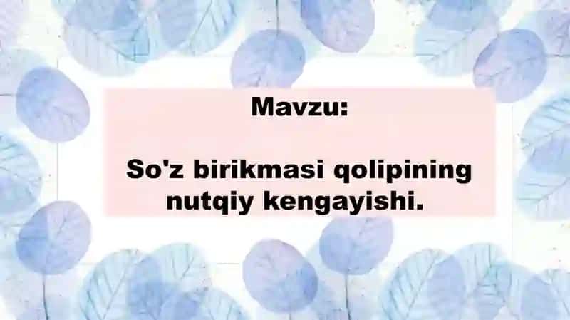 So'zbirikmasi 2