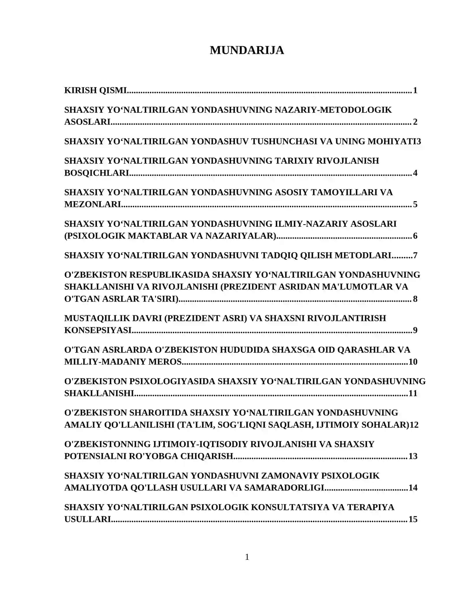 Shaxsiy yoʻnaltirilgan yondashuv 2