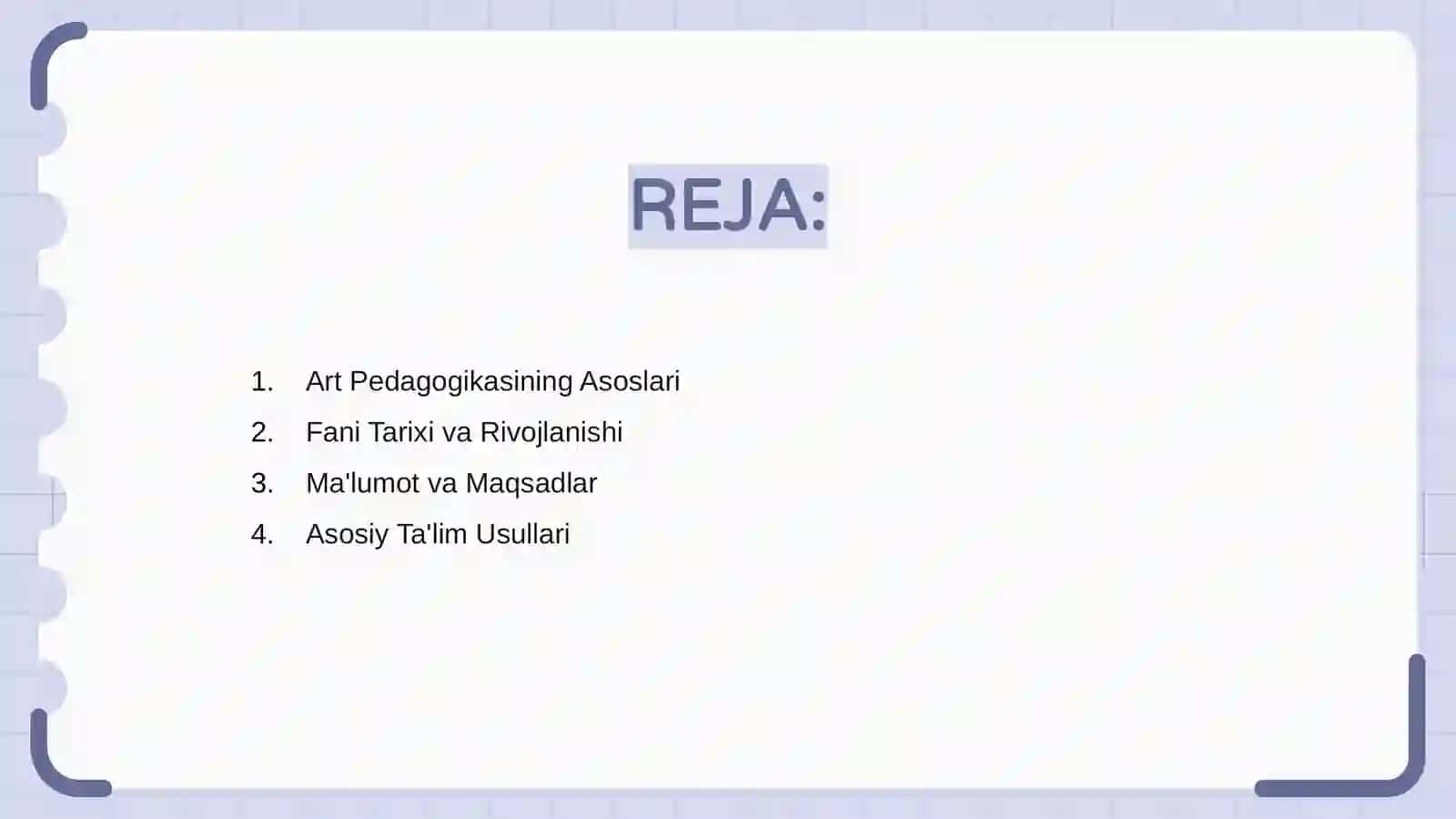 Art Pedagogikasining Asoslari 2