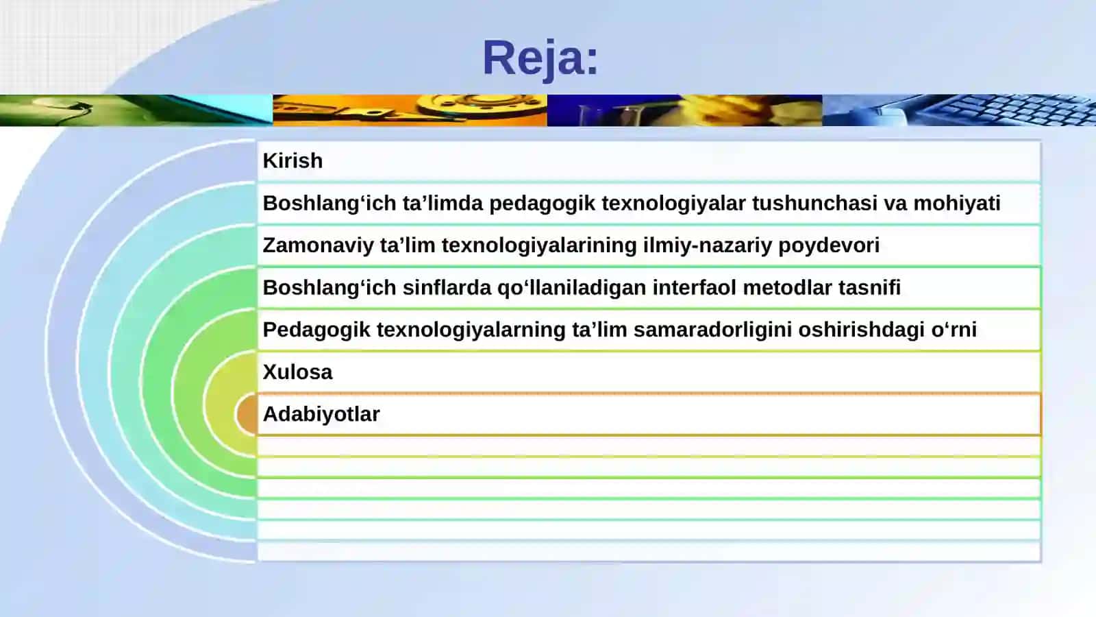 Boshlang‘ich ta’limda zamonaviy pedagogik texnologiyalarning ilmiy-nazariy asoslari 2