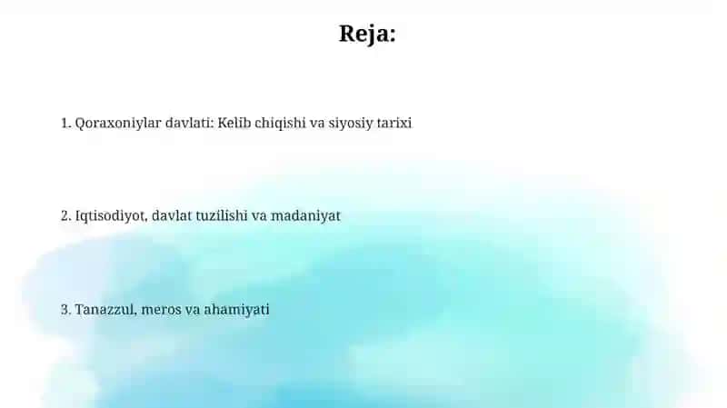 Qoraxoniylardavlati 2