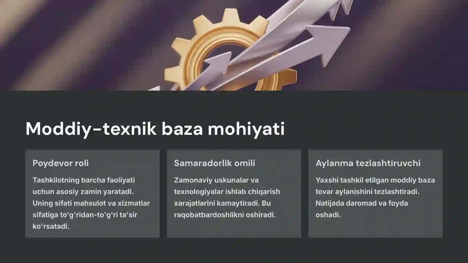 Korxonaning moddiy bazasi 2