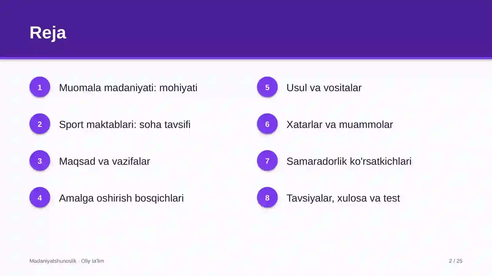 Sport maktablarida muomala madaniyati 2
