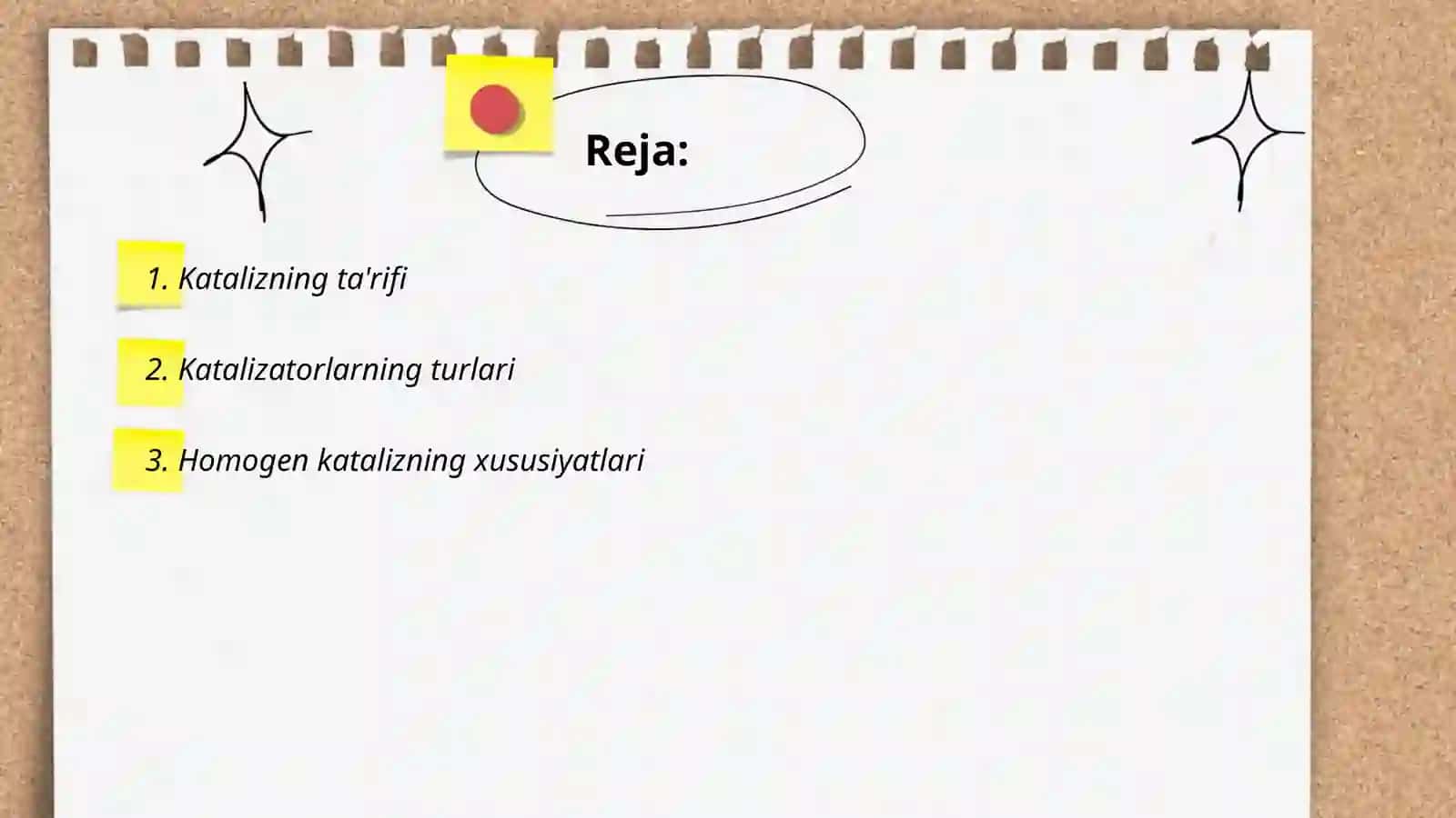 Kataliz. Gomogen va getrogen kataliz 2