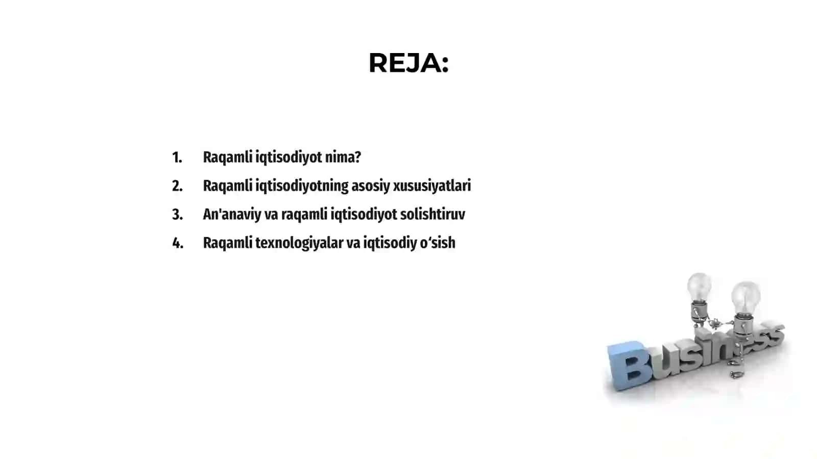 Iqtisodiyotda raqamli iqtisodiyotning oʻrni va ahamiyati 2