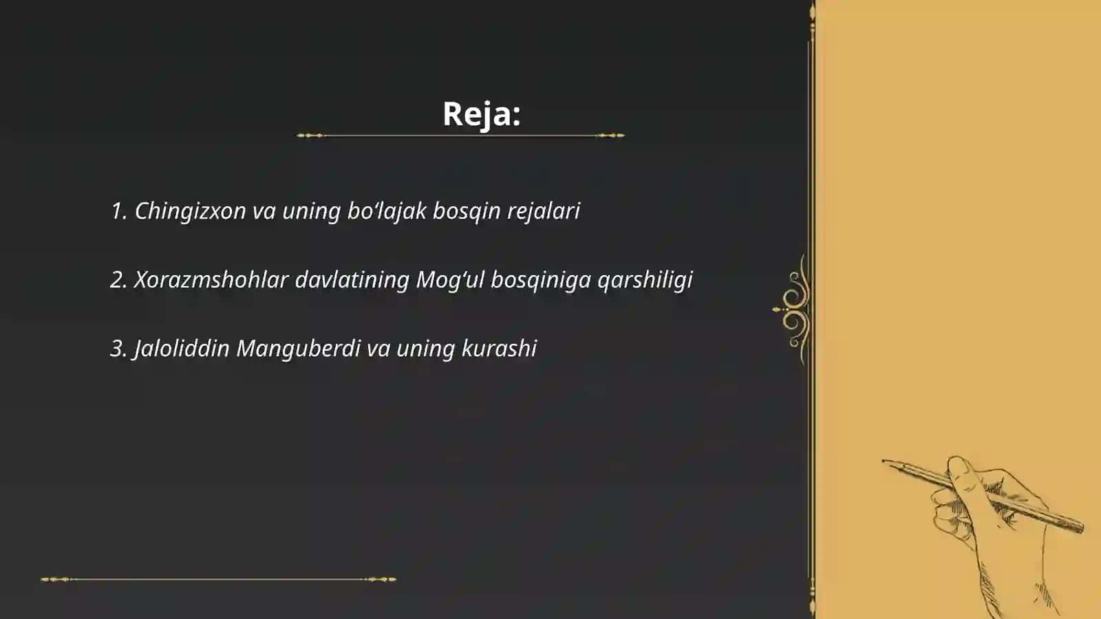 Oʻrta osiyoda mogʻular bosqini va unga qarshi ozodlik harakatlari 2