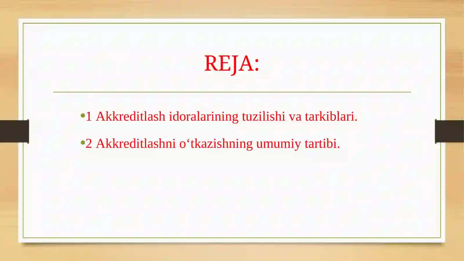 Аkkrеditlаshtirish milliy tizimining аsоsiy qоidаlаri 2