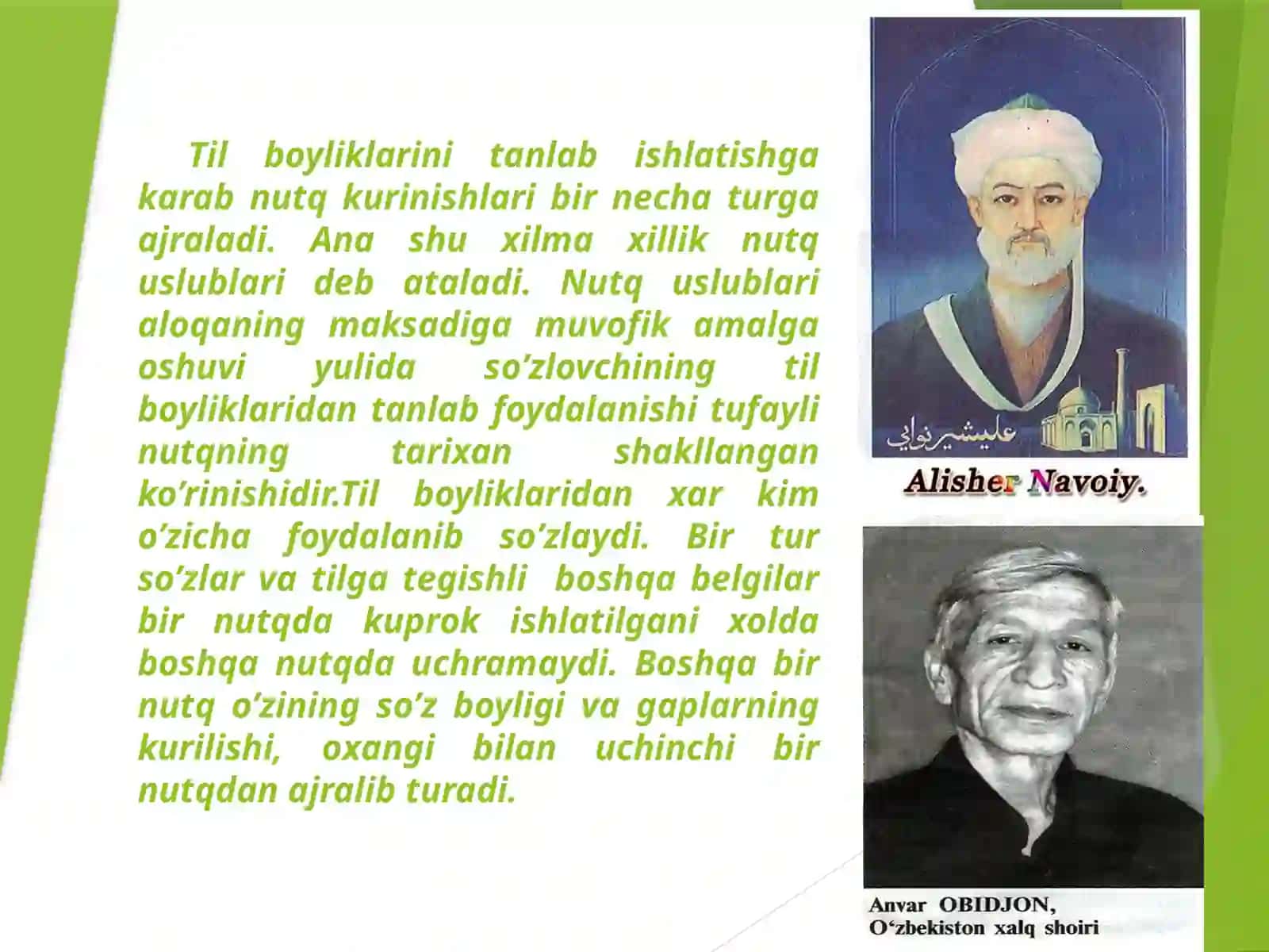 Adabiynutq va uning uslublari 2