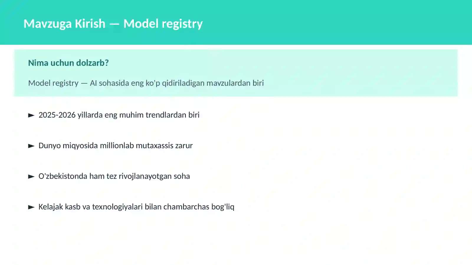 MLOPS VA AI INFRASTRUKTURA 2