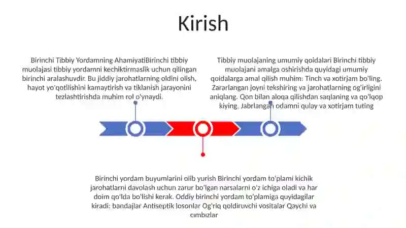 Birinchi Tibbiy Yordamning Ahamiyati Va Uni Bajarishning Umumiy Qoidalari 2