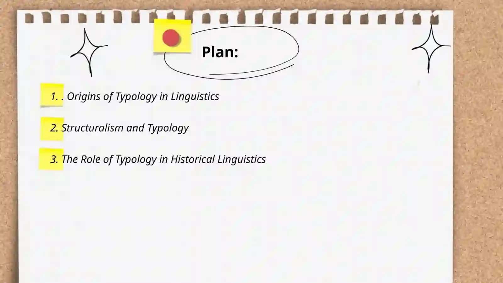 Historical development of typology 2